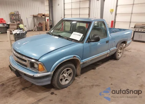1997 Chevrolet S-10 Ls Fleetside z USA, uszkodzony, nr VIN 1GCCS1449VK114908